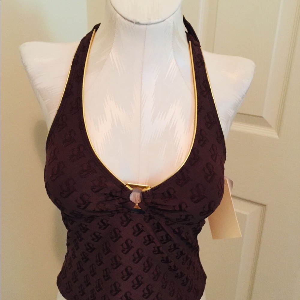 St. John Swim top size 2 NWT signature